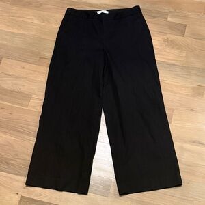 Everlane Black Wide Leg Pants